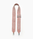 Marquise Strap in Peach Grained Leather