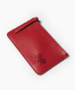 Eros Micro Pochette in Red Smooth Leather