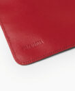 Eros Micro Pochette in Red Smooth Leather