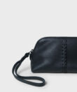 Vanity Case in Black Grained Leather