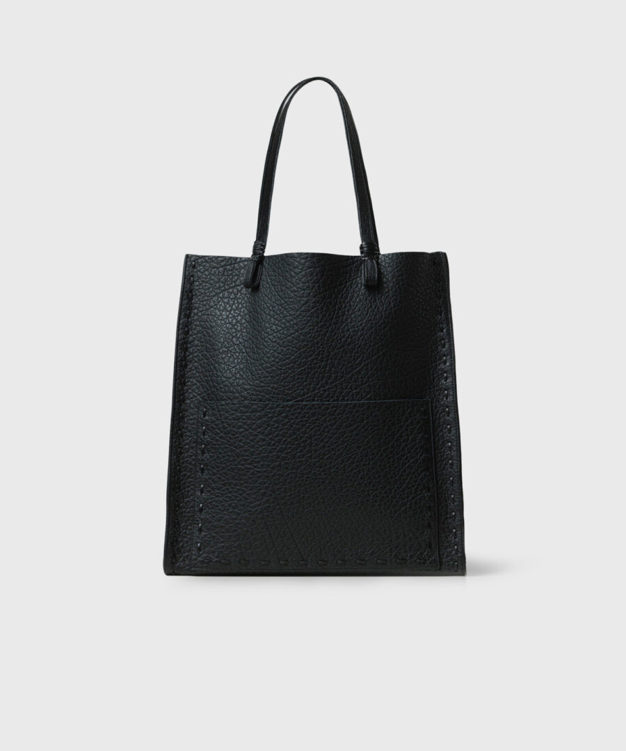 Boxy Shopper Bag in Nova Grained Leather