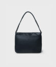 Flap Bag in Black Smooth Leather