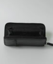 Wallet in Black Grained Leather