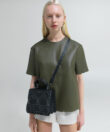 Mini Pandora Bag in Black Smooth Leather