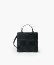 Mini Pandora Bag in Black Smooth Leather