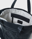 Cleo Bag in Black Grained Leather