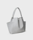 Loom Shoulder Bag in Stone Grained Leather