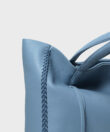 Medium Tote in Sky Grained Leather