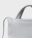 Top Handle Bag in Stone Grained Leather
