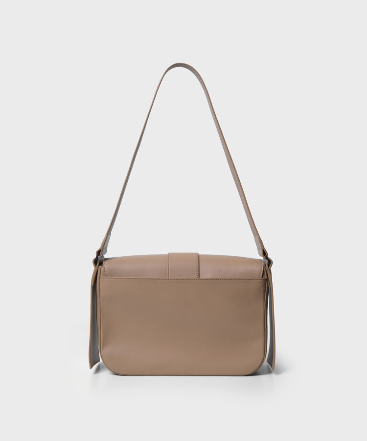 Braided Bag in Mocca Smooth Leather