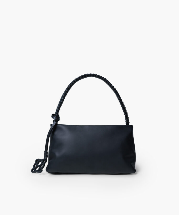CC Nephele Bag in Black Smooth Leather