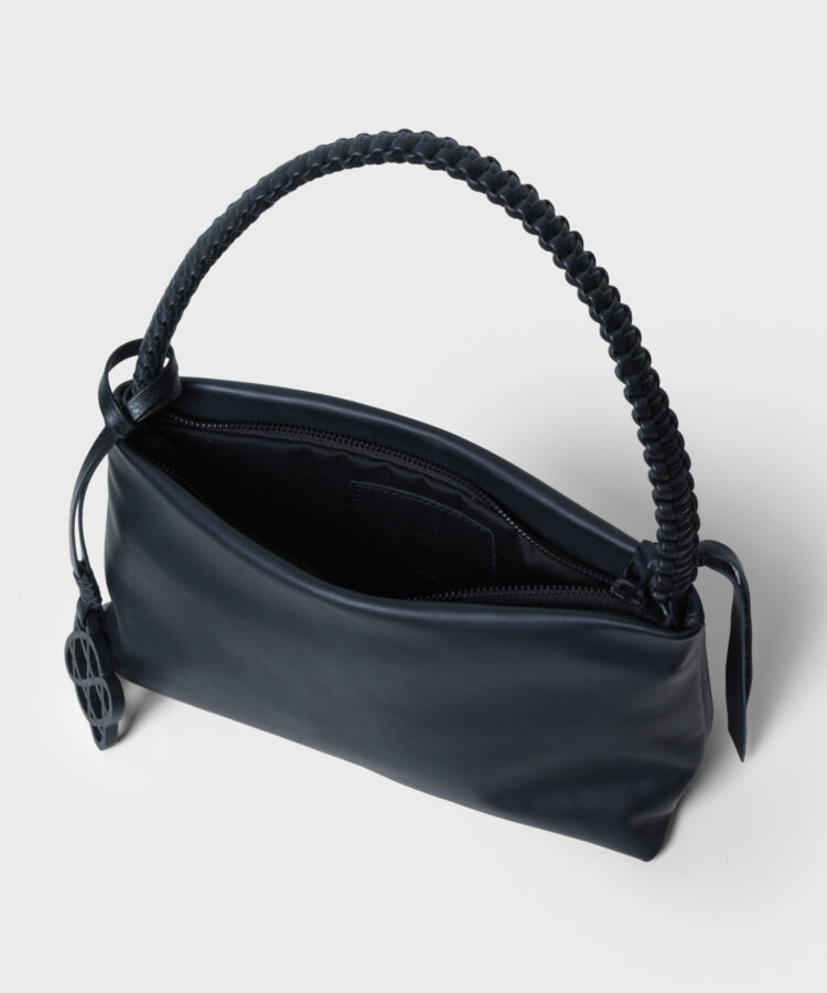 CC Nephele Bag in Black Smooth Leather
