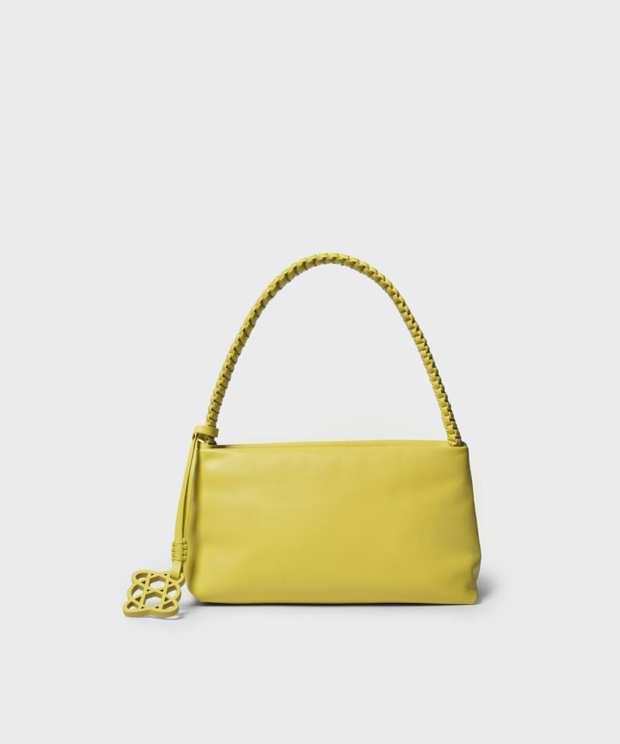 Nephele Bag in Lemon Smooth Leather