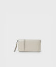 Wallet in Shell Smooth Leather