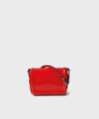 Mini Box Bag in Red Patent Leather