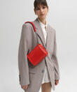 Mini Box Bag in Red Patent Leather