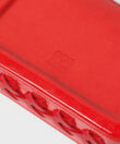 Mini Box Bag in Red Patent Leather