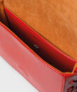 Mini Box Bag in Red Patent Leather