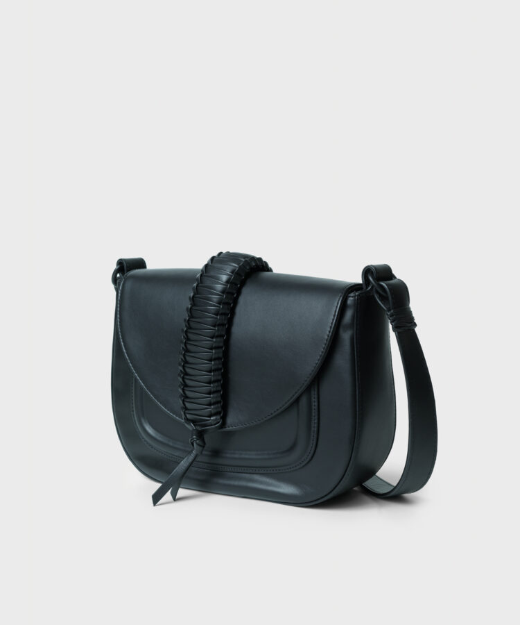 Gitane Bag in Black Smooth Leather