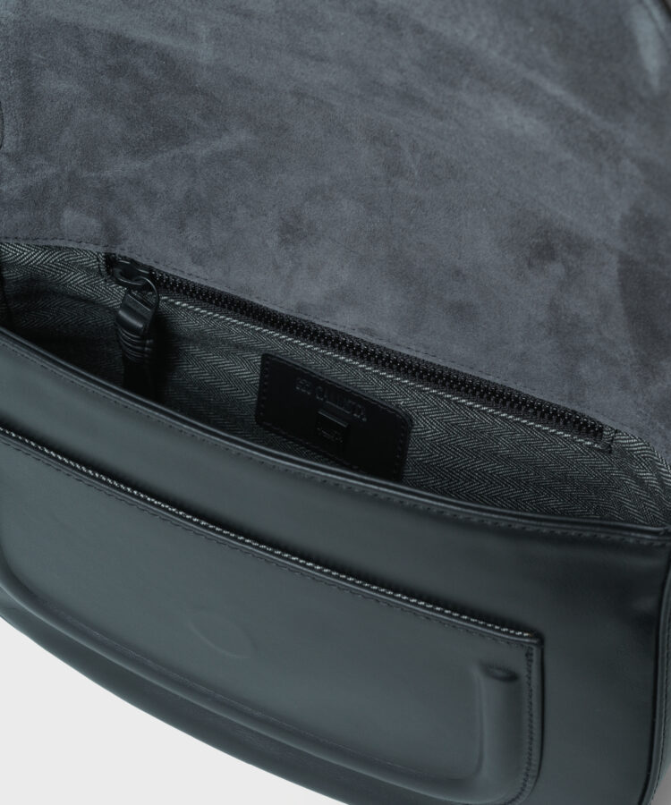 Gitane Bag in Black Smooth Leather