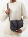 Gitane Bag in Black Smooth Leather