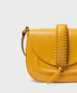 Gitane Bag in Yellow Smooth Leather