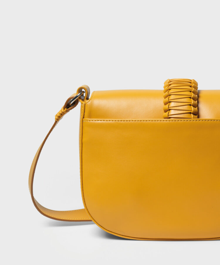 Gitane Bag in Yellow Smooth Leather