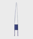 Pocket Bag in Violet Grained Leather