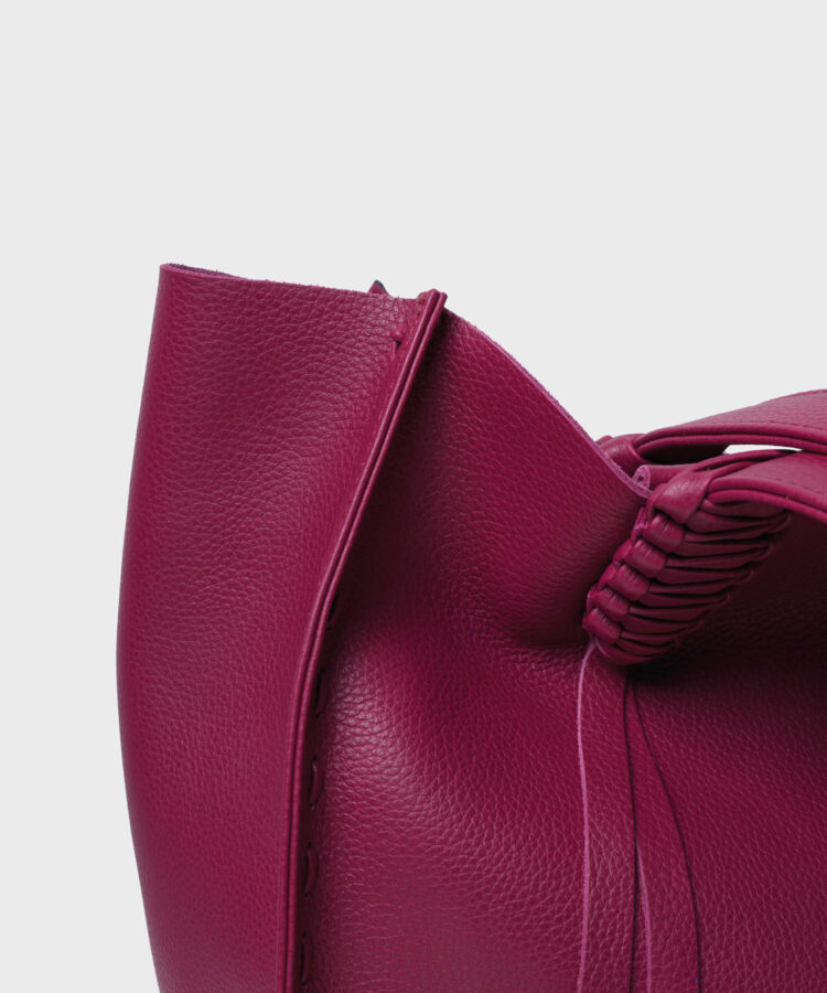 ARCO TOTE 36 IN SHOCKING PINK CALFSKIN