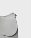 Medium Saddle Bag in Oat Grained Leather