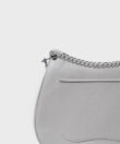 Medium Saddle Bag in Oat Grained Leather