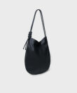 Calypso Bag in Black Smooth Leather