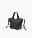 Mini Cleo Bag in Black Grained Leather