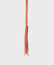 Messenger in Orange Raffia & Leather