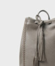 Backpack in Sand Grained Leather