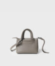 Mini Top Handle in Sand Grained Leather