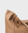 Cross Tote in Camel Grained Leather