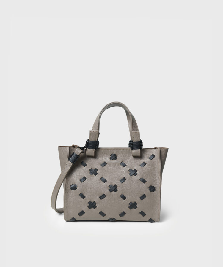 Scala Mini Tote in Sand Grained Leather