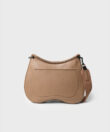 Saddle Bag in Camel Grained Leather