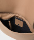 Saddle Bag in Camel Grained Leather