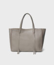 Medium Tote in Sand Grained Leather