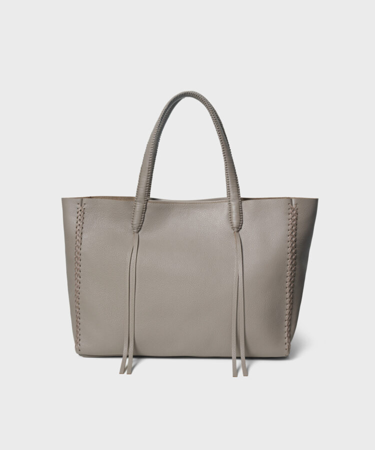 Medium Tote in Sand Grained Leather