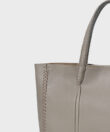 Medium Tote in Sand Grained Leather