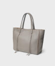 Medium Tote in Sand Grained Leather