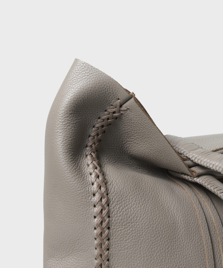 Medium Tote in Sand Grained Leather