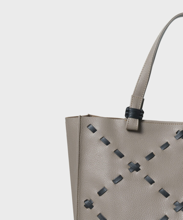 Scala Medium Tote Sand Grained Leather - Callista