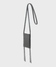 Pocket Bag in Grey Grained Leather