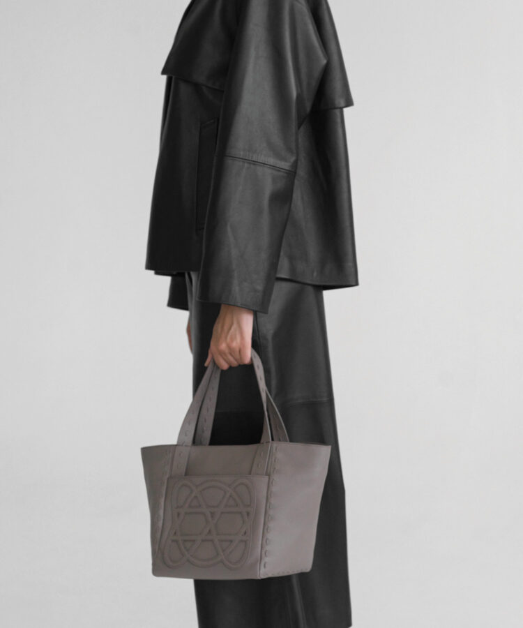 Cleo Bag in Sand Grained Leather