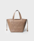 Cleo Bag in Camel Grained Leather