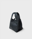 Gaia Tote in Black Grained Leather